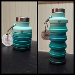 Mayim | Silicone•Collapsible Water Bottle w/ Carabiner